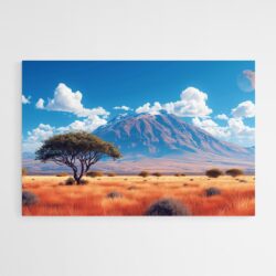 Leinwandbild Afrikanische Landschaft