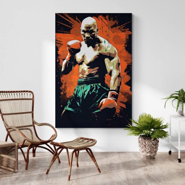 Leinwandbild Mike Tyson