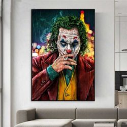 Leinwandbild Pop-Art Joker