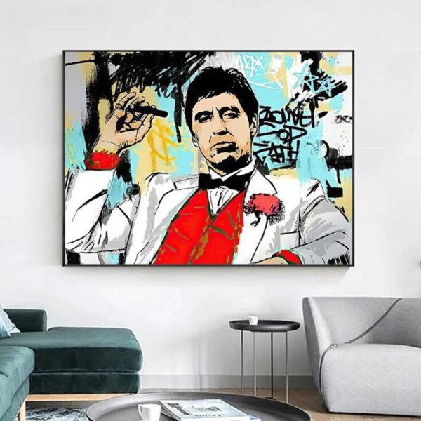 Leinwandbild Tony Montana