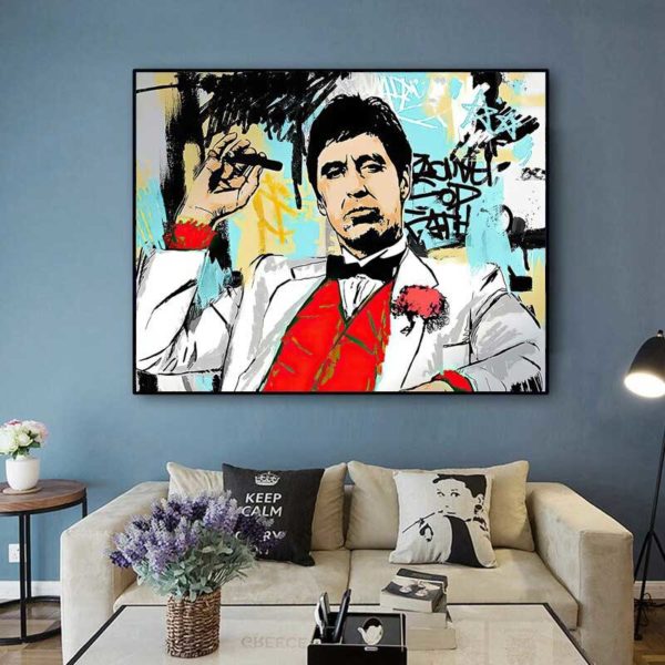 Leinwandbild Tony Montana