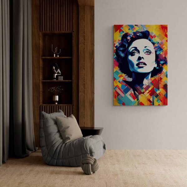 Leinwandbild Edith Piaf