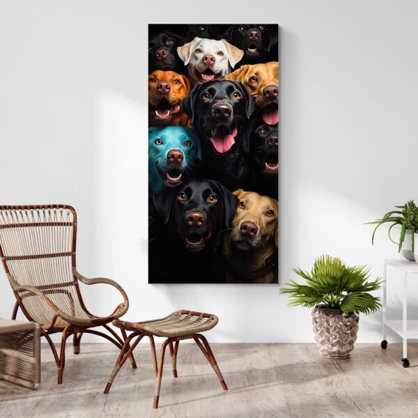 Leinwandbild Labradors