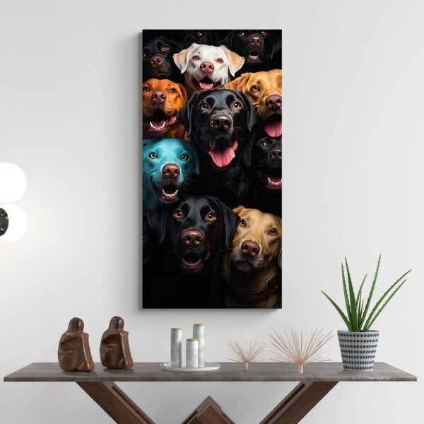 Leinwandbild Labradors